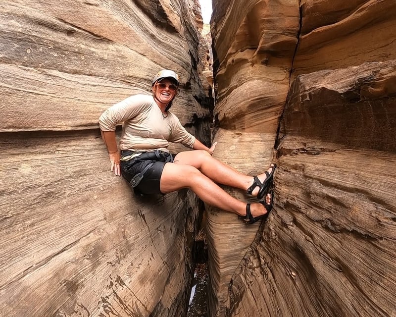 Private Upper Water Canyon Canyoneering Near Kanab