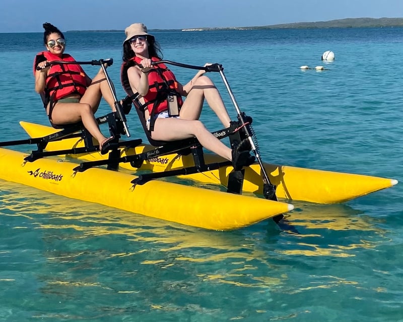 Water Bike Tour to Los Cayos Natural Pool in La Parguera