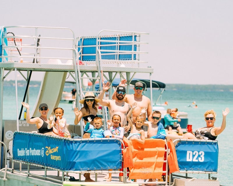 Double-Decker Pontoon Rental in Fort Walton Beach