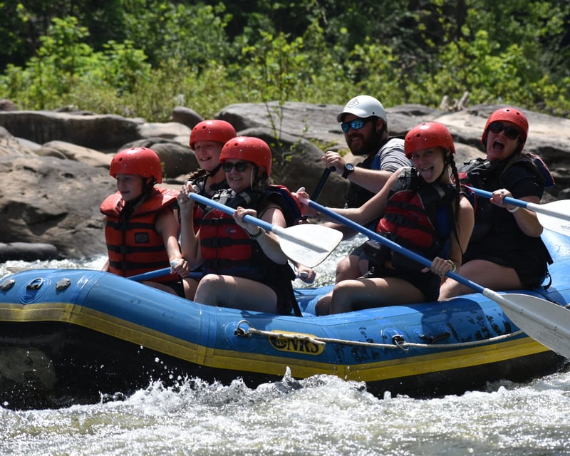 3-4-Hour Guided Cheat River Rafting