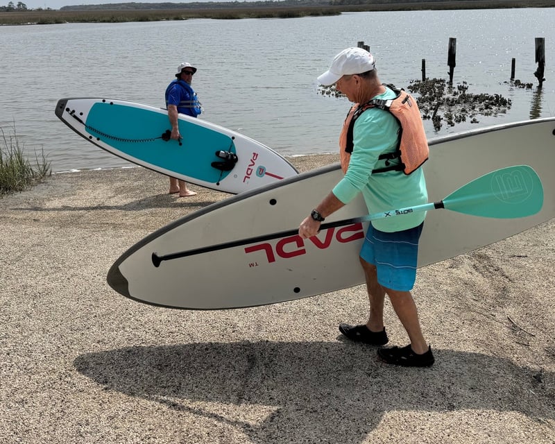 1-Hour Paddleboard Rental at Amelia & Talbot Islands