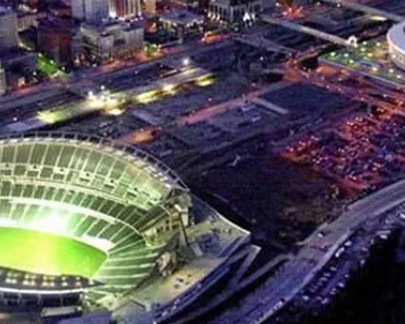 Helicopter Tour of Cincinnati Sports Stadiums