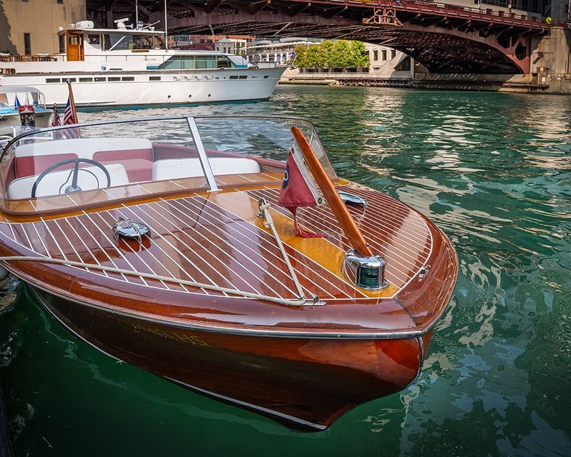 1950s Boat Rental on Chicago River