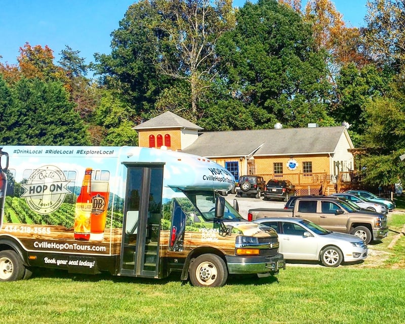 Crozet Hop-On Brewery & Winery Tour from Charlottesville