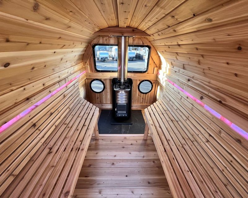 Wood-Fired Sauna & Cold Plunge in Bend