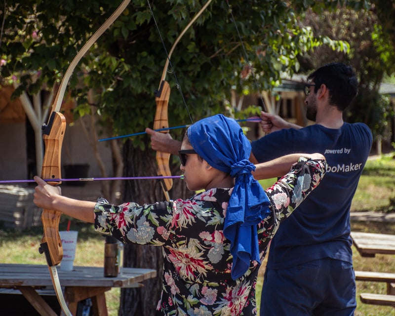 Ranch Archery, Tomahawk & Knife Throwing Lesson in Austin