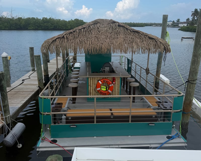 Private Tiki Boat Cruise in Fort Myers Beach