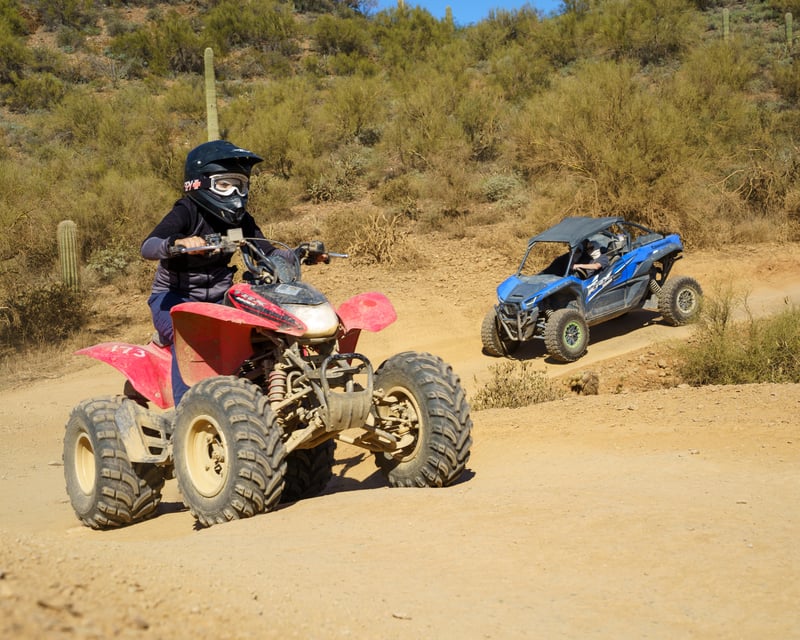 Guided ATV & UTV Tour Near Phoenix