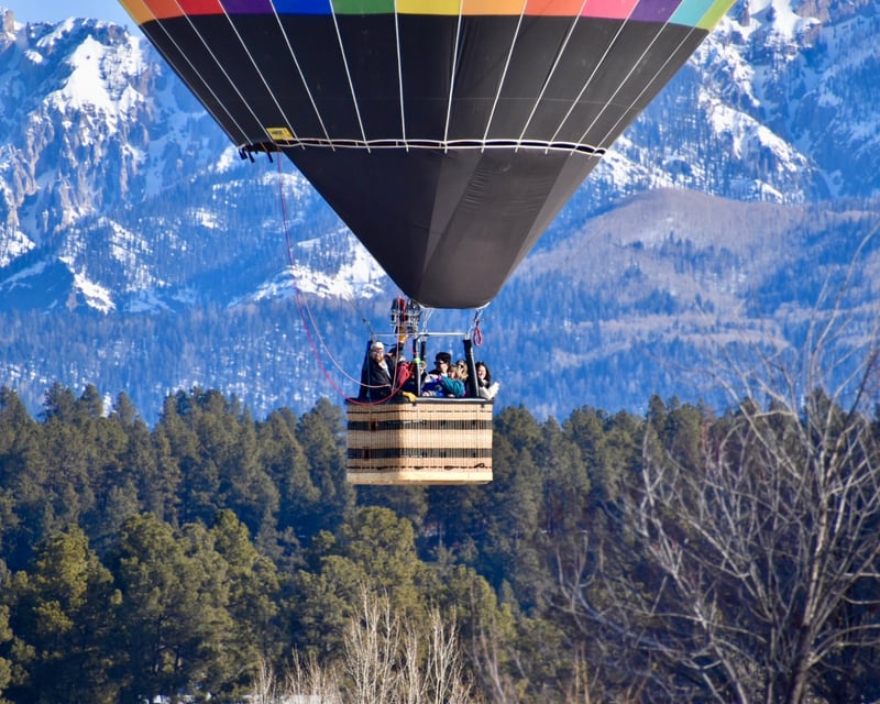 Fly In A Hot Air Balloon & Raft In Pagosa Springs