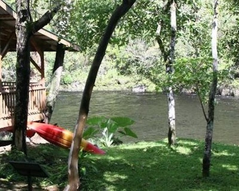 Umauma Falls Swim & Kayak in a Private River Section