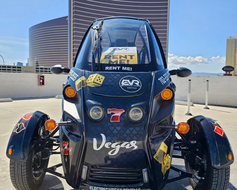 2-Seater Electric Cart Rental in Las Vegas