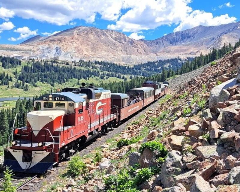 Fall Scenic Train Ride in Leadville