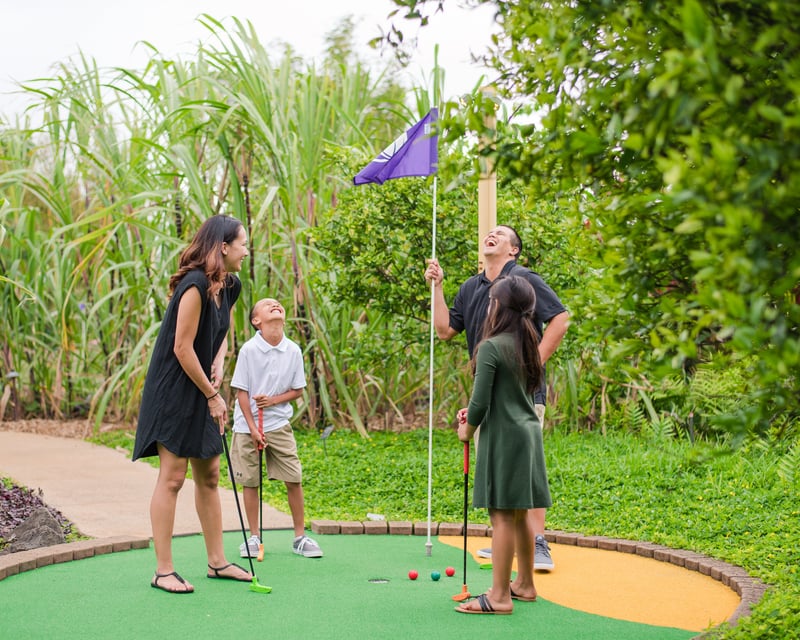 9-Hole Night Golf & Gardens