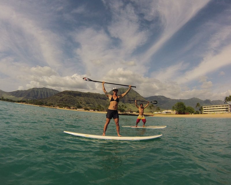 Stand-Up Paddleboard Lesson at Ala Moana Beach Park