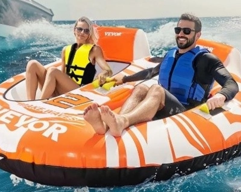 2-Person Towable Tube Rental on Grand Lake, OK