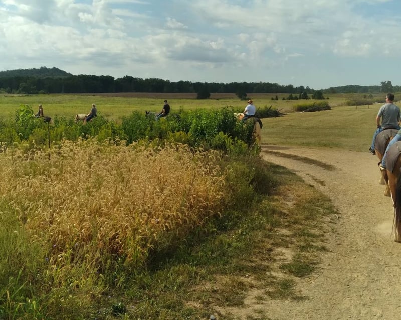 Pickett's Charge Horseback Ride on Gettysburg Battlefield
