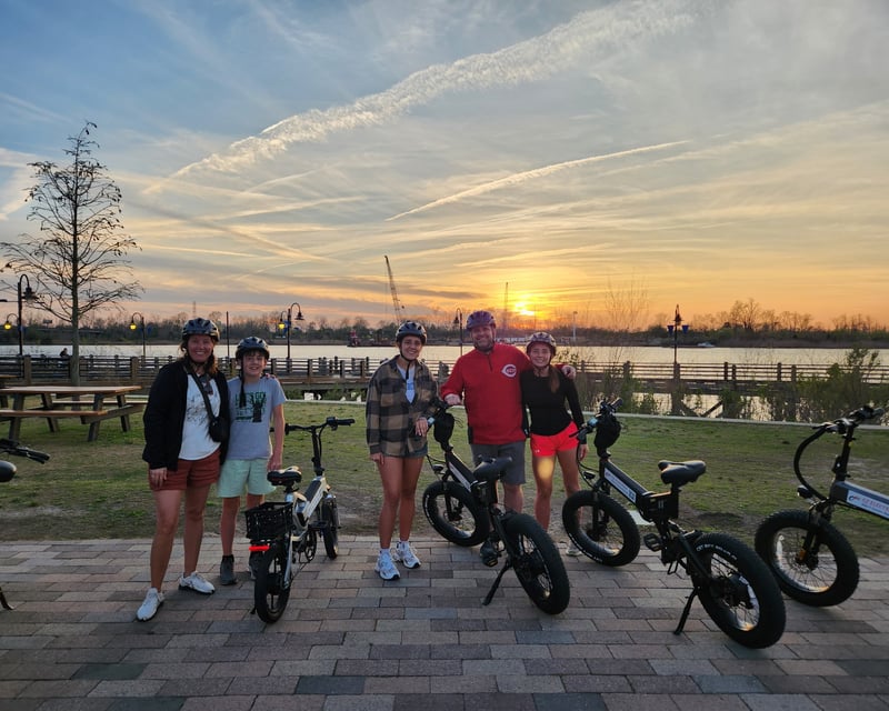 Sunset E-Bike Tour in Wilmington