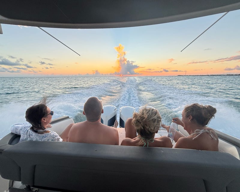 Private Sandbar Boat Charter in Key West