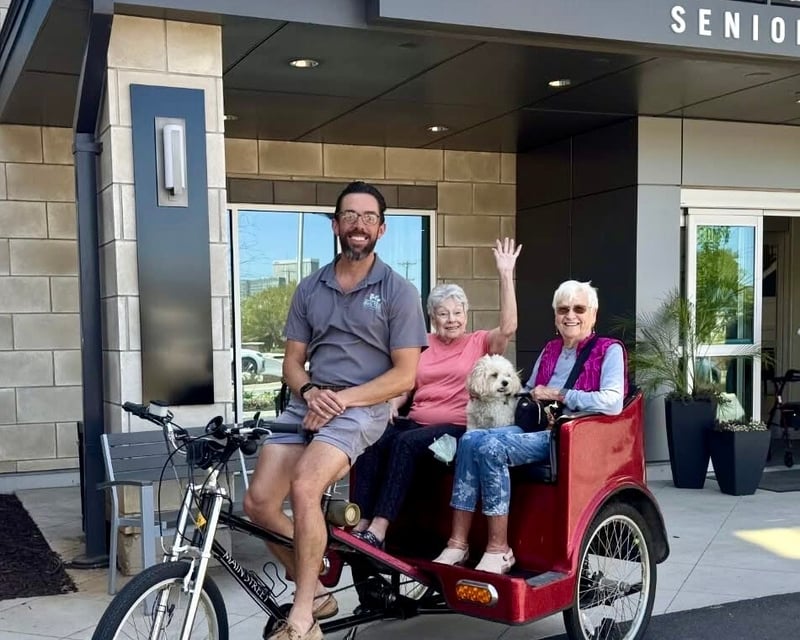 Pedicab Tour of Greenville Parks & Swamp Rabbit Trail