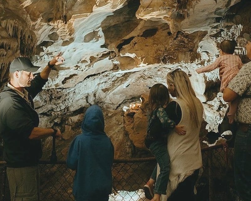 Guided Cave Walking Tour in Angels Camp