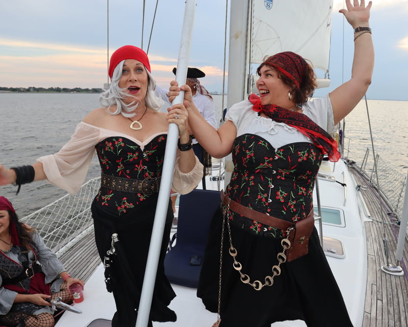 Private Pirate Costume Sail on Lake Pontchartrain