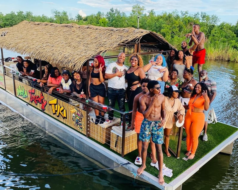 New Orleans Tiki Party Boat Cruise