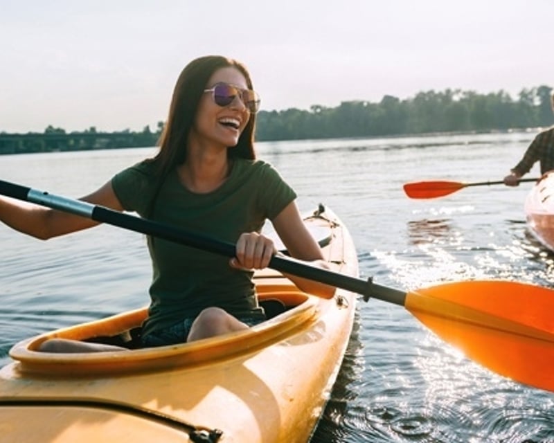 Family-Friendly Kayak Rental on Brantingham Lake
