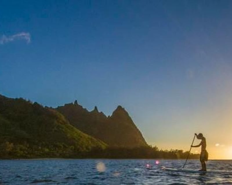 Stand Up Paddle Lesson & Lagoon Tour at Anini Beach