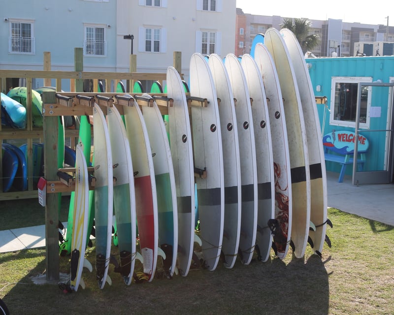 8'6" Surfboard Rental in Carolina Beach