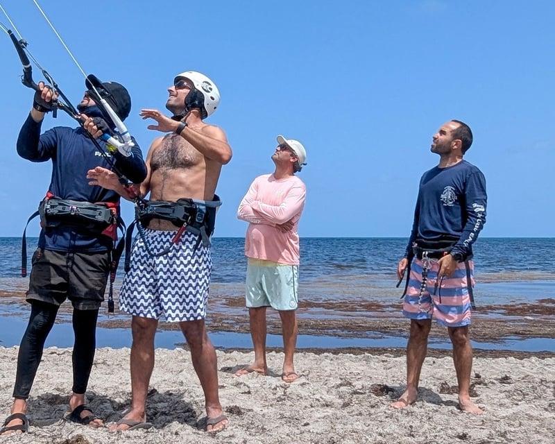 Kite Control Lesson at Crandon Park