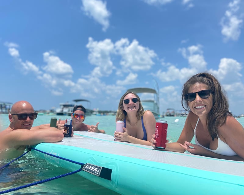 Private Crab Island Boat Charter in Fort Walton Beach