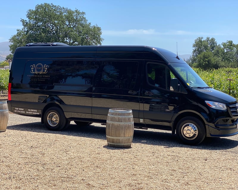 Private Napa & Sonoma Wine Tour by Sprinter Limo Bus