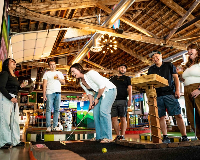 2-Hour Mini Golf Party Package in Portland