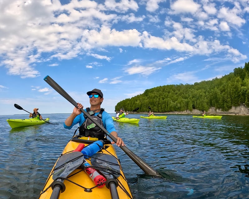 Door County Shipwreck & Pictograph Kayak Tour