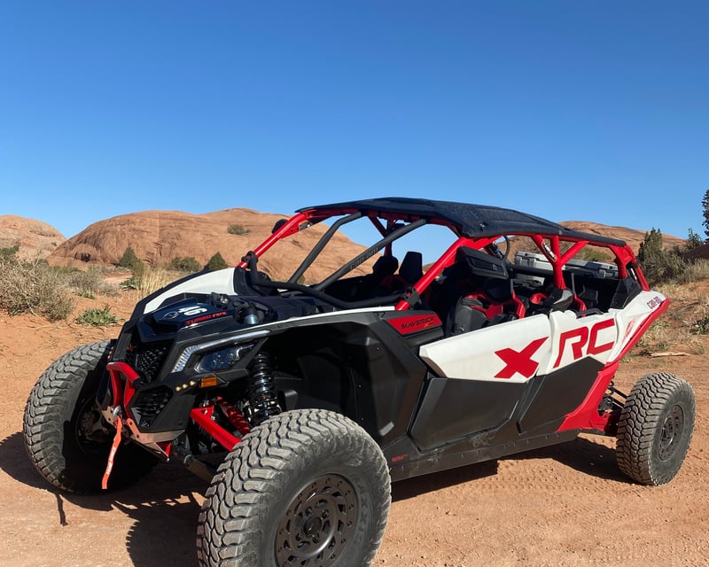 4-Seat Maverik X3 Turbo Rental in Moab