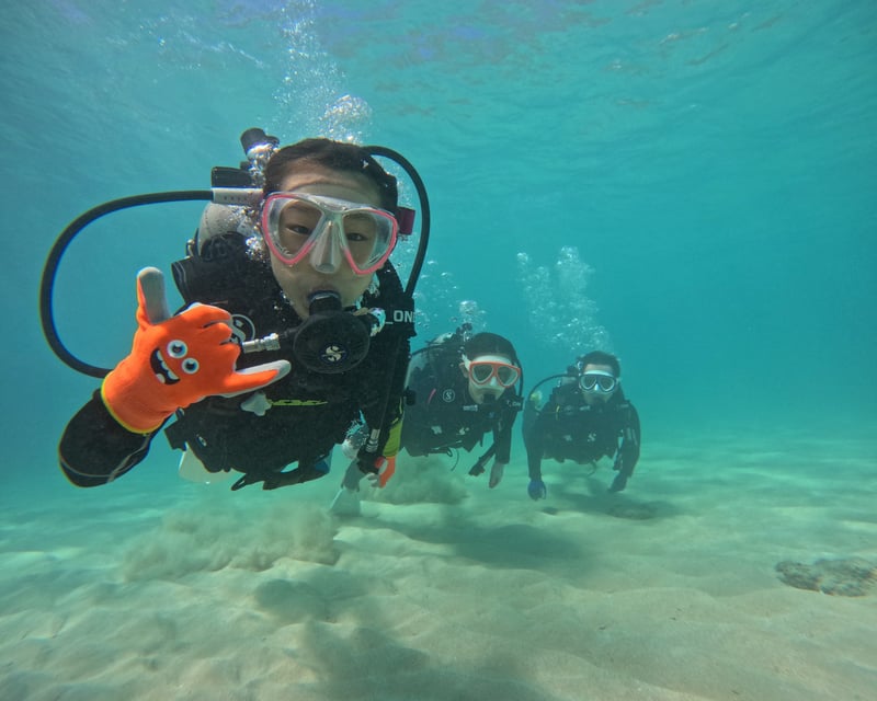 Private Kids & Family Intro Scuba Dive Near Waikiki