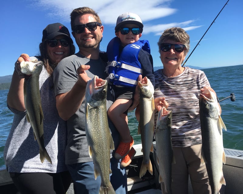 Private Half-Day Fishing Charter on Flathead Lake