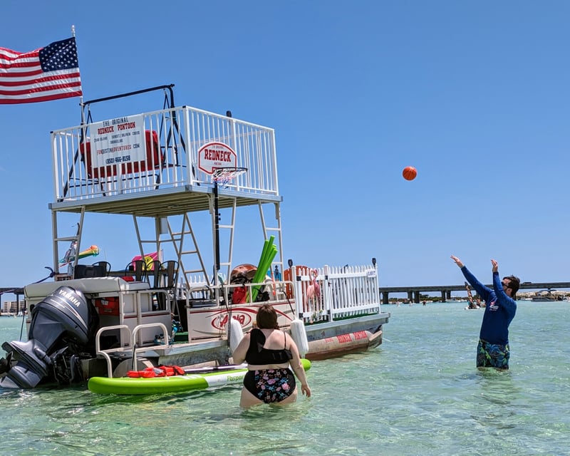 Cruise Destin’s Crab Island & Dolphin Adventure