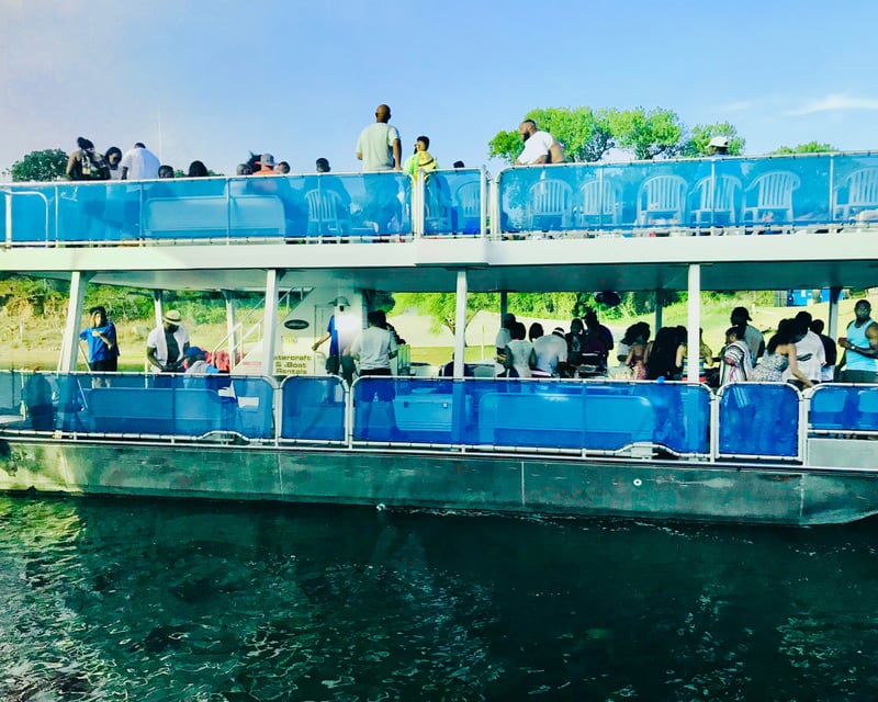 Cruise Lake Grapevine on a Double-Deck Party Boat