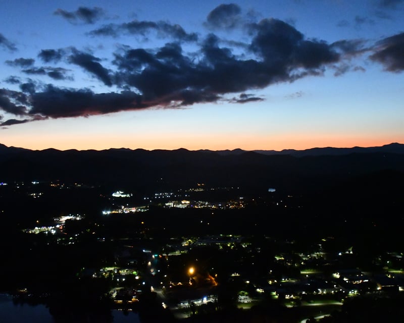 Fly a Night Helicopter Tour Over Asheville