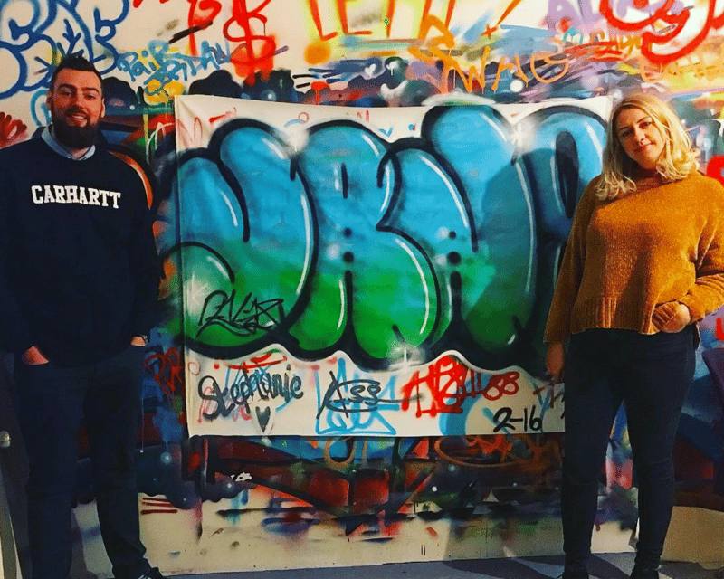 Graffiti Date Night Workshop in Brooklyn