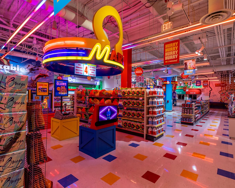 Meow Wolf Omega Mart Interactive Art Exhibit in Las Vegas