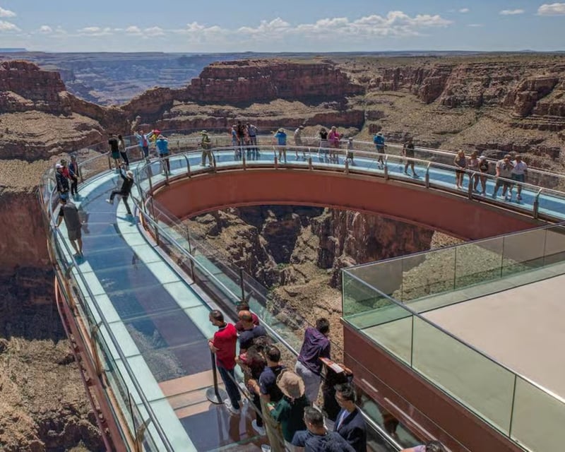 Grand Canyon West Sunset Pass With Skywalk Entry