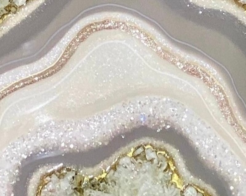 Create Epoxy Resin Geode Art Class