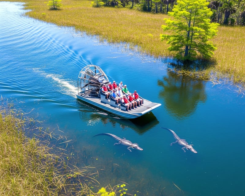 Everglades Airboat Tour & Alligator Show from Miami Beach