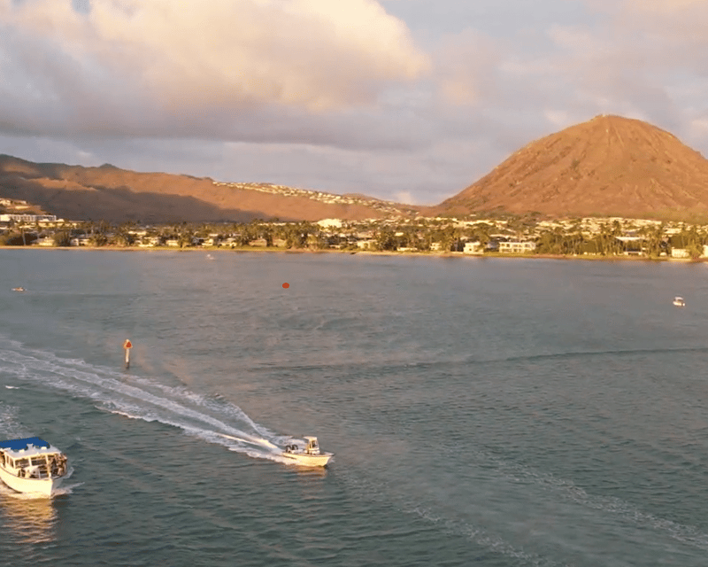 Swim & Sunset Cruise in Hawaii Kai