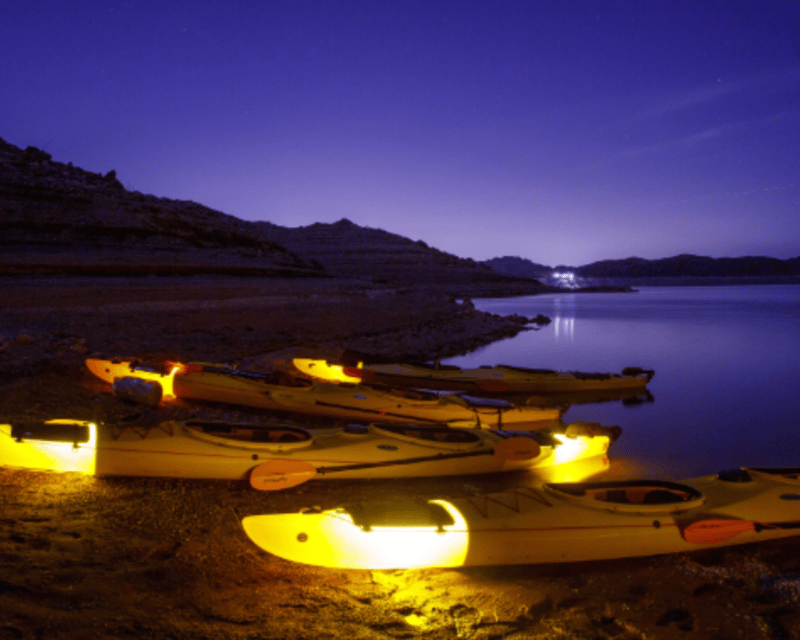 Sunset Guided Kayak Tour on Lake Mead