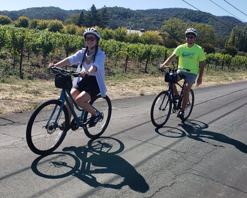 E-Bike Wine Tour & Massage Near Healdsburg