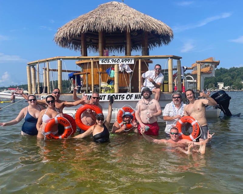 Tiki Hut Cruise on Lake Winnipesaukee