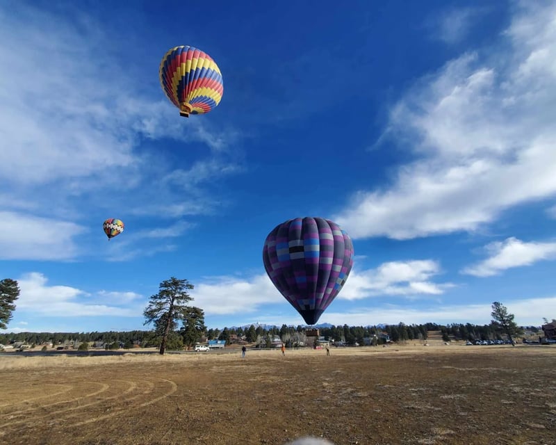 Sunrise Balloon Flight & River Tubing in Pagosa Springs